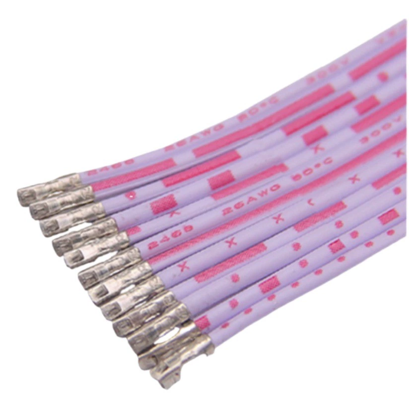 Ph2.0 красный и белый кабельный напорный зажим соединительной линии 10/20/30/40/50 см двухголовый штекер 2,0 мм