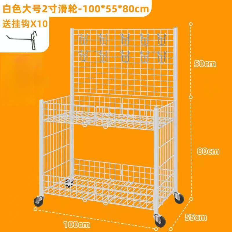 加粗方管摆摊小推车可折叠冰粉甜品花车货架寿司夜市移动出摊|undefined