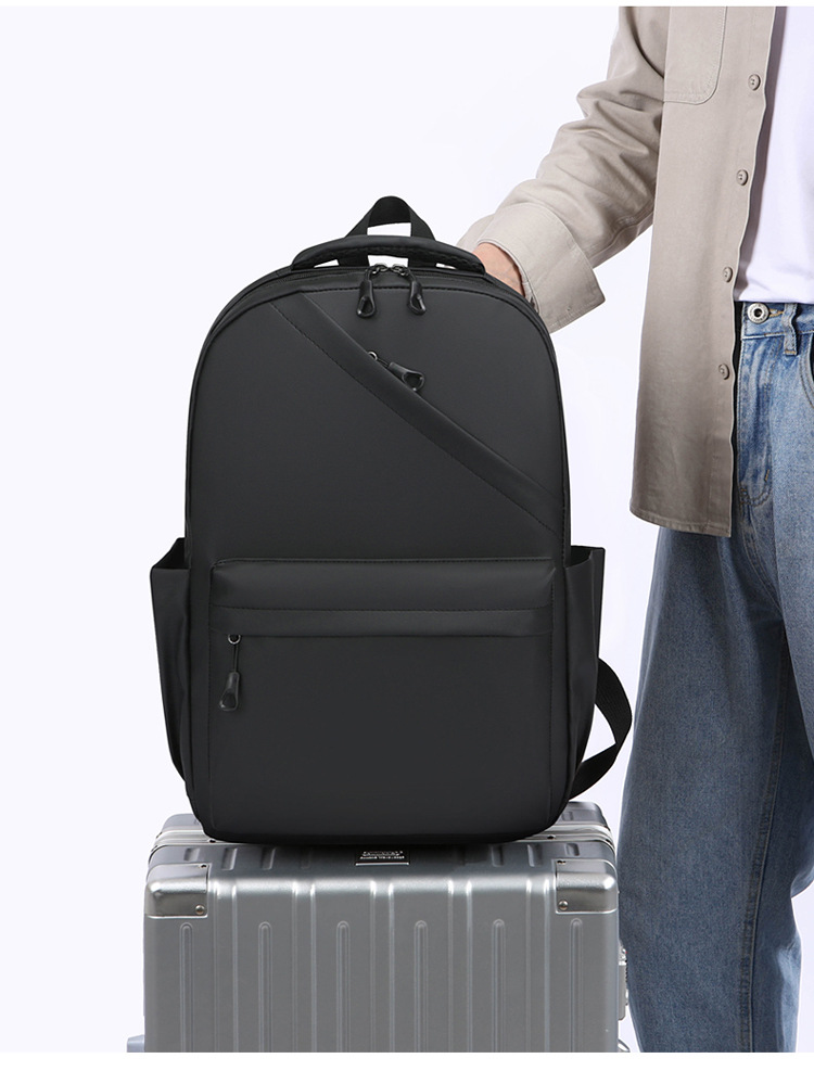 Amazon backpacks for men's business trips, new large-capacity computer bags, and multi-functional school bags for students undefined