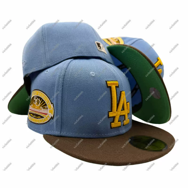 Иностранная торговля MLB бейсбол мемориальная шляпа Хирама американский спортивный союз закрытая кепка модный размер плоский край шляпа cross-border