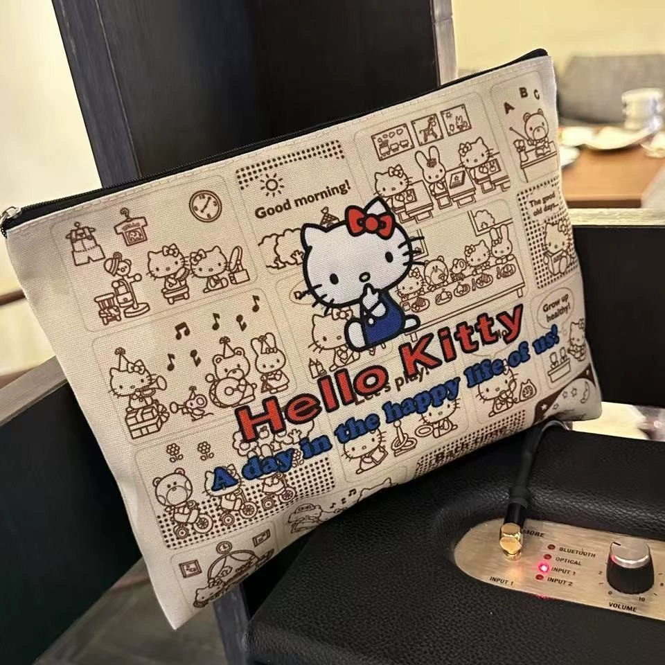 Hello Kitty мини-клатч-органайзер высокого качества, косметичка на выход, бренд , цвет Hello Kitty