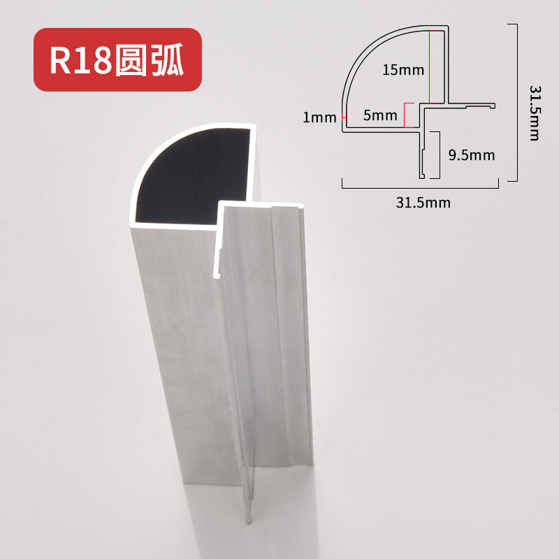 Barras de relleno de arco circular cuarto de molde de revestimiento sin marcas de costura hermosa placa de modelado sin pintura de revestimiento de arco circular moldeado de madera de goma
