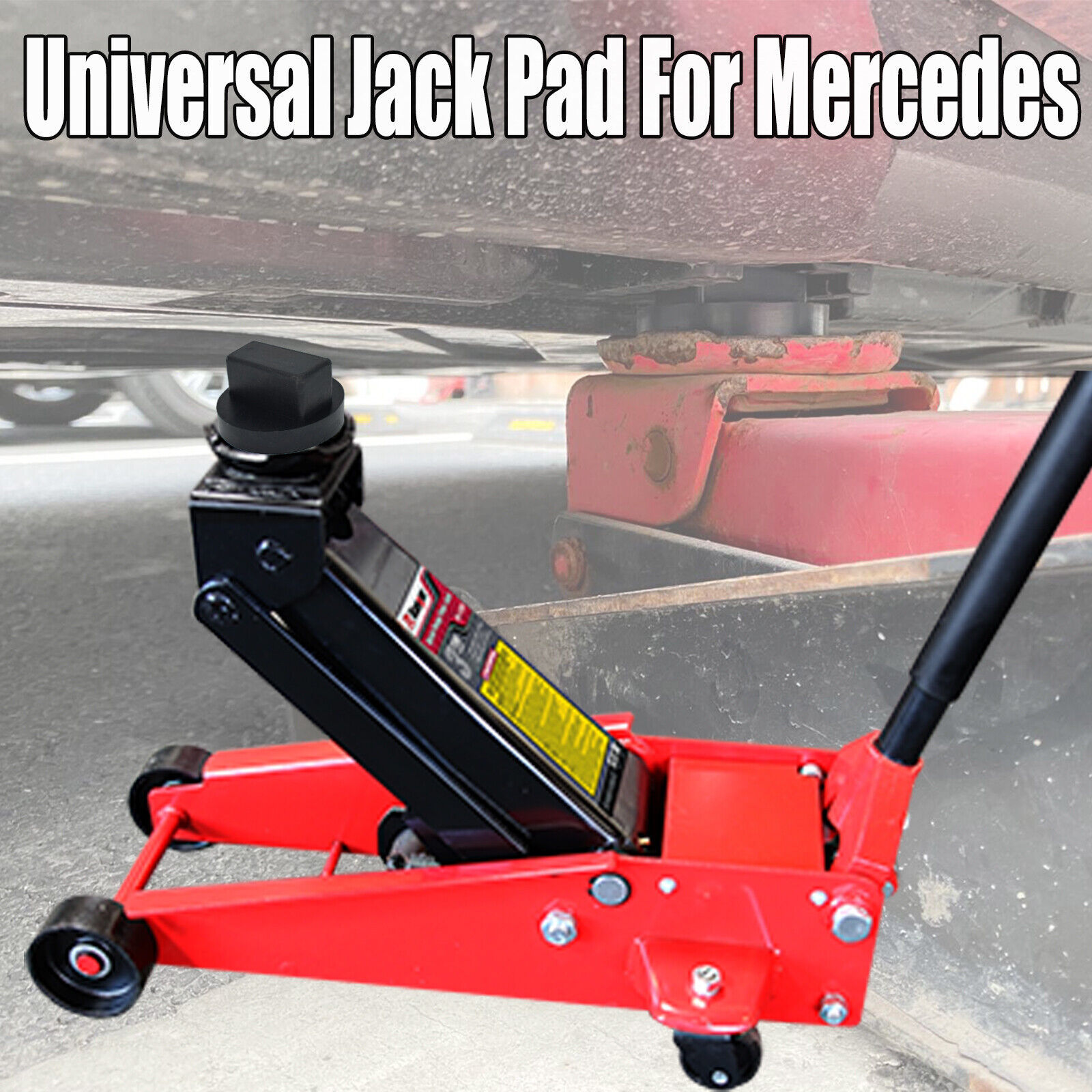 Cross-border e-commerce hot jack lifting pad support block suitable for Mercedes-Benz jack pad shock absorption wear-resistant rubber block