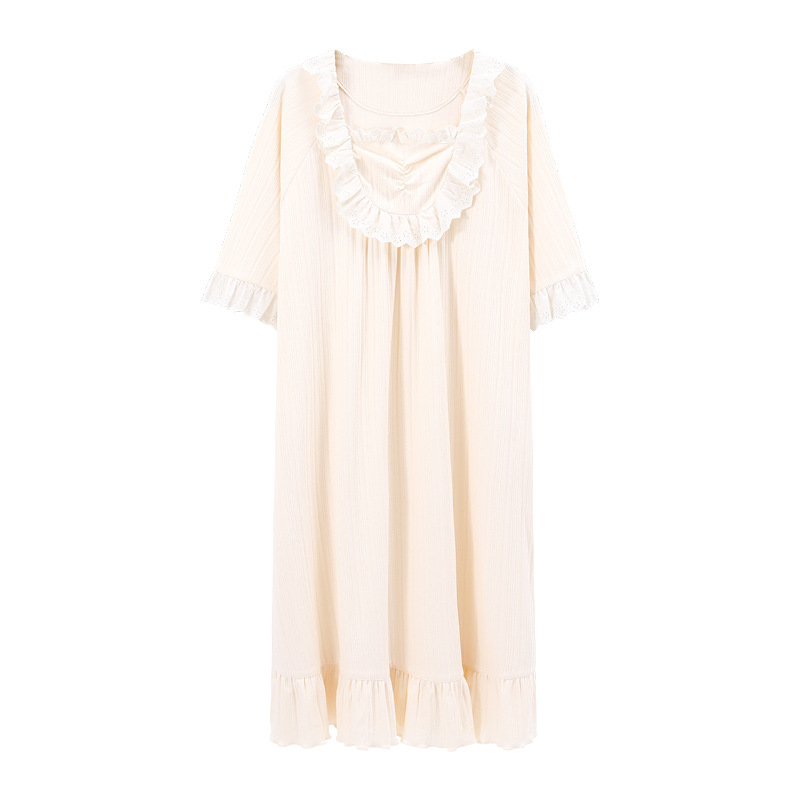 Chemise de nuit en coton - Ref 3446208 Image 5