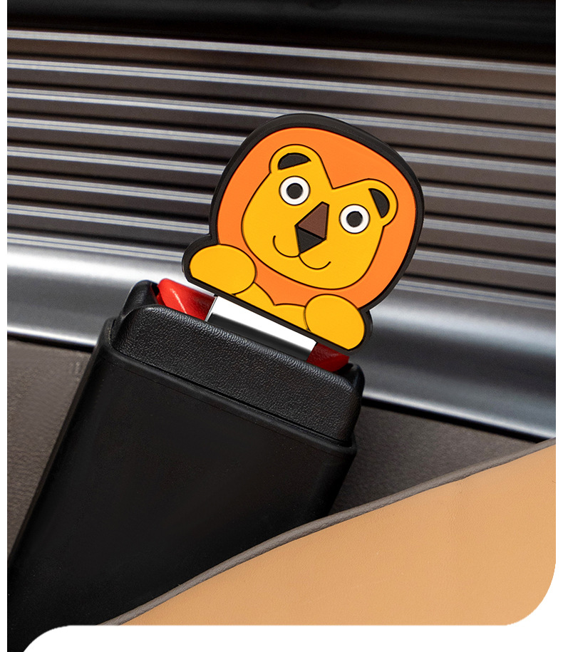 Cute Cartoon Car Interior Decoration Extension Buckle Holder Lock Connector Insert for Car Dashboard