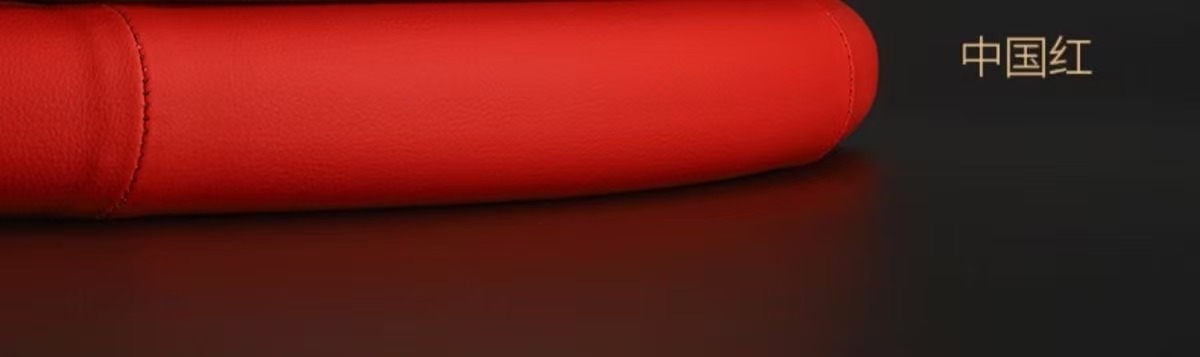 Suitable for Hongqi H5/H9/Eqm5/H7/Ehs9 Steering Wheel Cover Genuine Leather Suede Carbon Fiber Car Handlebar Cover