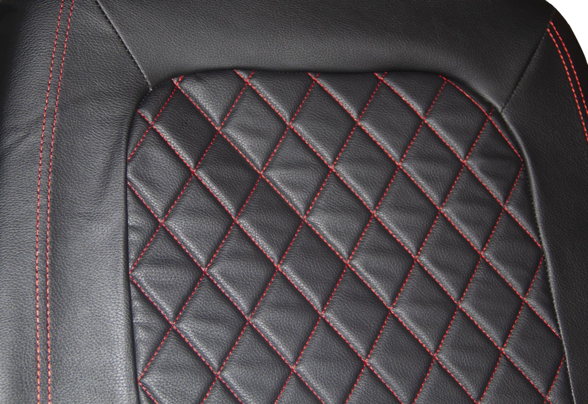 New cross-border single-line diamond pattern PU leather universal car seat cover for Amazon, Temu, Mercado Libre, Mexico