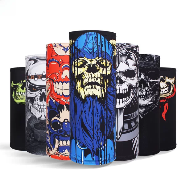 Ice Silk Pinhole Skull Outdoor Magic Headscarf Call of Duty Mask Riding Skull Scarf Breathable Neckband