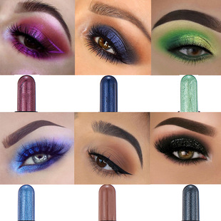 ENGBO New Double Head Eyeshadow Pen Amazon Hot Sale Eyeshadow Pen Brush Lasting Pearlescent Matte Cross Border Eyeshadow