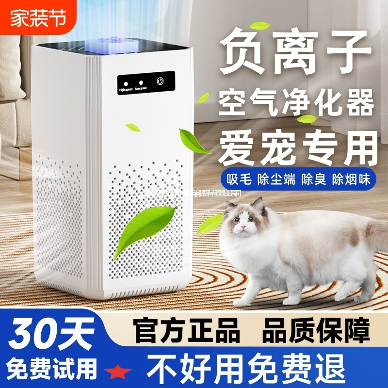 Formaldehyde Removal, Smoke Odor and Odor Removal Machine, Air Purifier, Household Purification, Indoor Pet Floating Hair Removal, Negative Ion Absorption