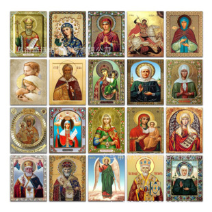 DIY brick painting full diamond cross stitch mosaic religious home diamond embroidery cross-border foreign trade manufacturers wholesale 30x40