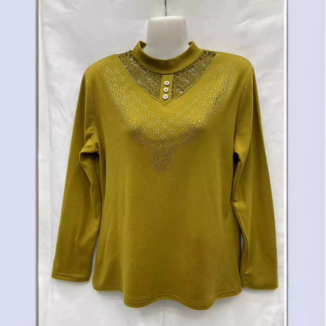 2025 средний и пожилой женский весенний и осенний большой размер