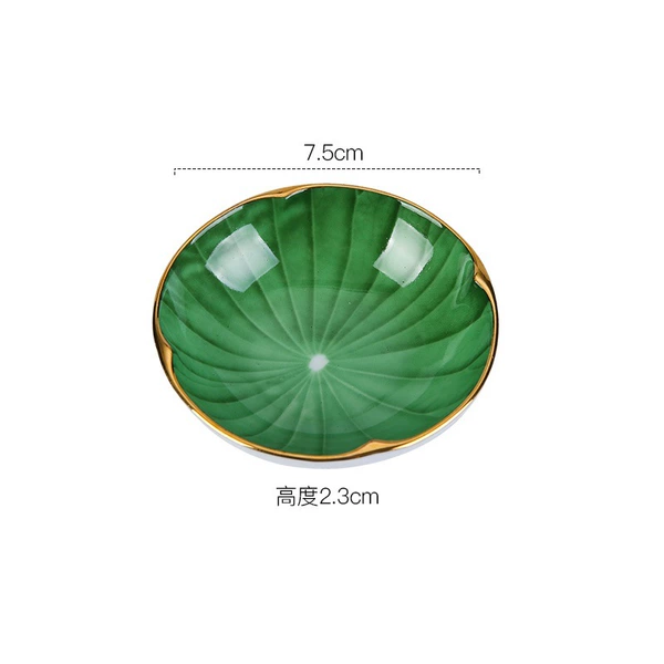 3-inch Ruyi Plate (Lotus Leaf)-Nine Gongge Series