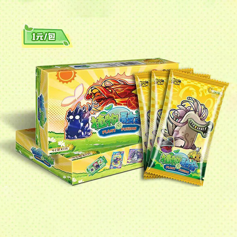Card Culture Full of European Flair, Plant Fusion Version Cards, Popular Collectible Cards from the Plant-Themed Store, Plants Vs. Zombies Cards Card Culture Full of European Flair, Plant Fusion Version Cards, Popular Collectible Cards from the Plant-Themed Store, Plants Vs. Zombies Cards