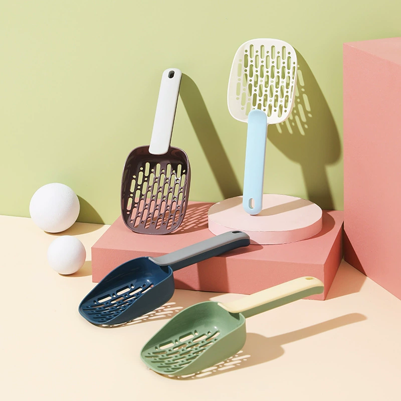 Менеджер по производству источника рекомендует Лопата для кошачьих туалетов Новый фильтр для кошачьих туалетов Пикап Большая сетчатая Лопата для кошачьих туалетов