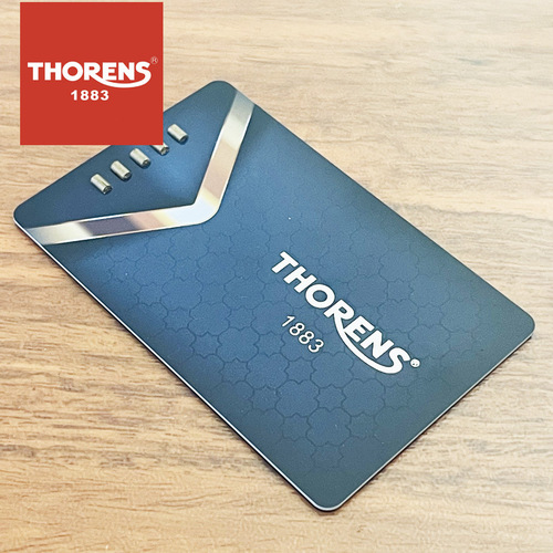 The brand originates from Switzerland, THORENS, LOUD VOLUME SINGLE HOOK DOUBLE HOOK BRASS WAX Polish Fire Stone Gift Bag