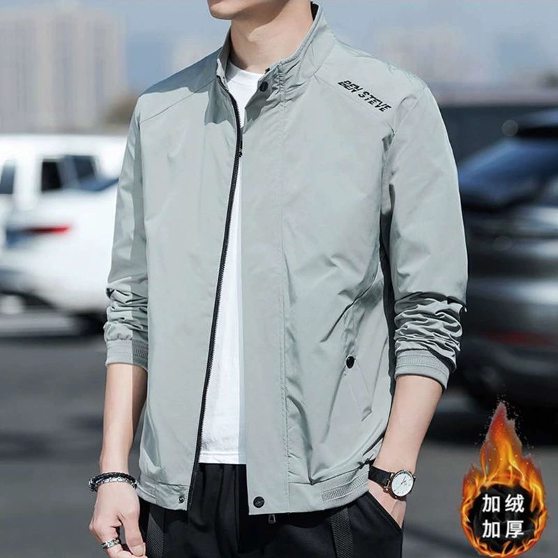 Demi-season travel men's uniform, warm universal down jacket for leisure