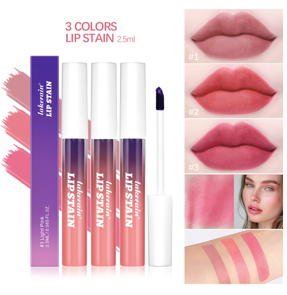 lakerain Peel-off Lip Gloss matte lipstick Item Picture
