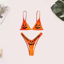 年新款 比基尼泳装 性感 搞怪 定板 欧美版  亚马逊 分体泳衣