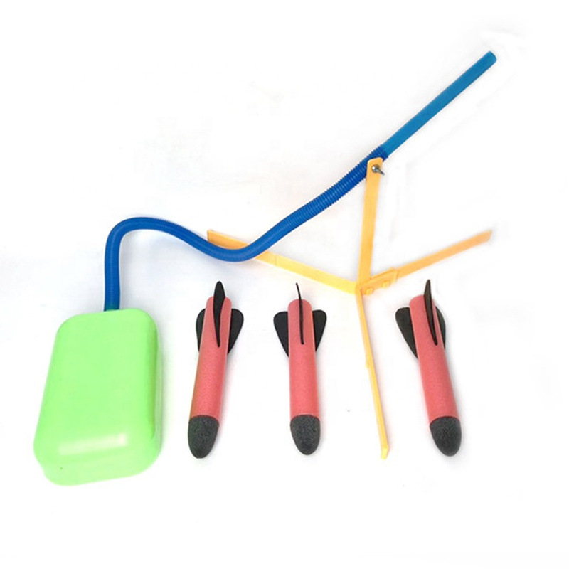 Transfronterizo amazonas pedal lanzacohetes misil juguete padre-hijo interactivo al aire libre juego multijugador juguete