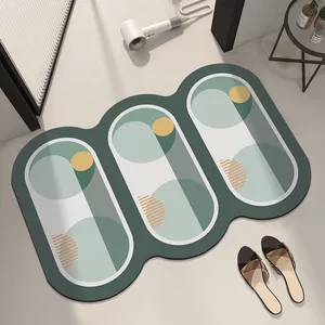 Gül formalı qeyri-müntəzəm hamam qapısı udan mat, sürüşməyən, suya davamlı