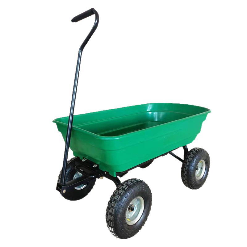 TC2145 camión basculante herramientas agrícolas de transporte al aire libre de transporte de jardín de 75 litros de gran capacidad de camión de trabajo