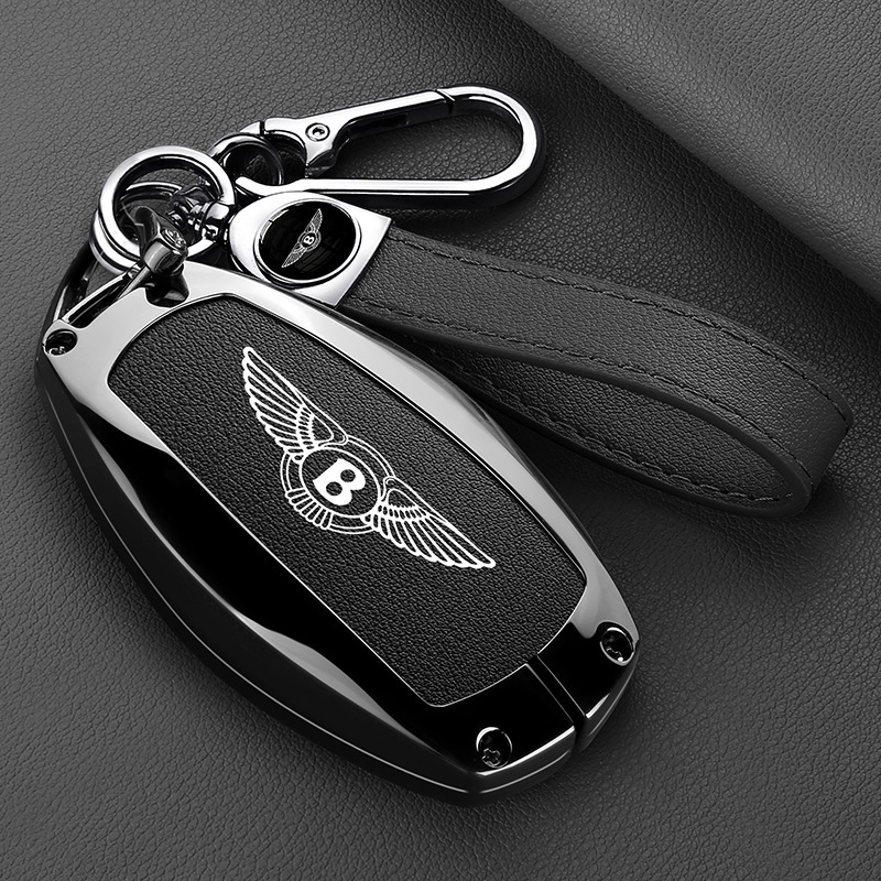 Suitable for the New Bentley Flying Spur, Continental Gt, Bentayga, and Mulsanne Key Cases, High-End Car Key Covers