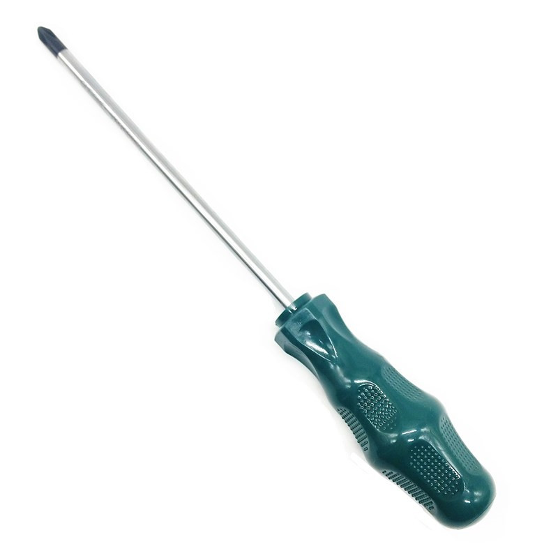 Durable cruzada destornillador conjunto industrial de acero de aluminio de aluminio super duro fuertemente magnético destornillador en forma de ciruela boca plana