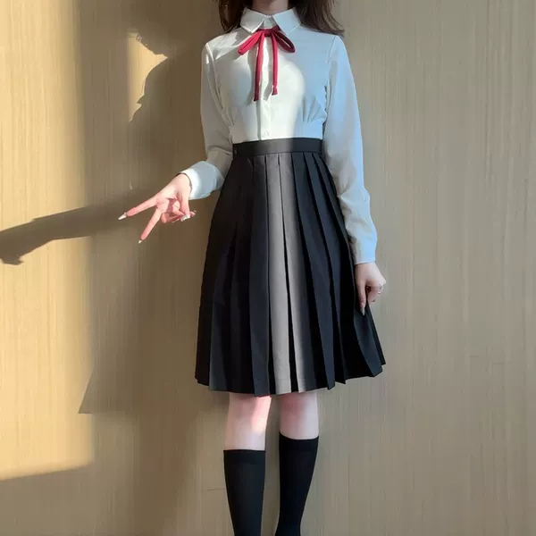 Pleated skirt