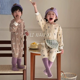 童家居服套装;童套装;童裤