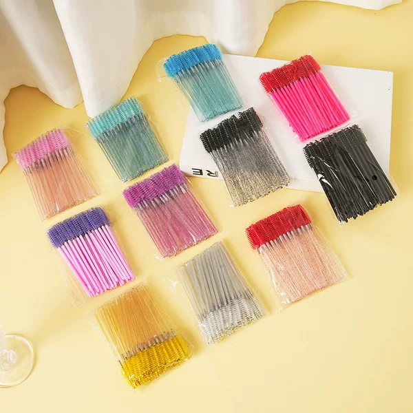 Factory eyelash brush, eyebrow brush, spiral brush, disposable makeup brush, false eyelash brush, eyelash comb, eyelash curler, eyelash brush