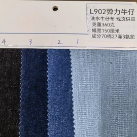 牛仔面料;其他棉类面料;色织、提花布