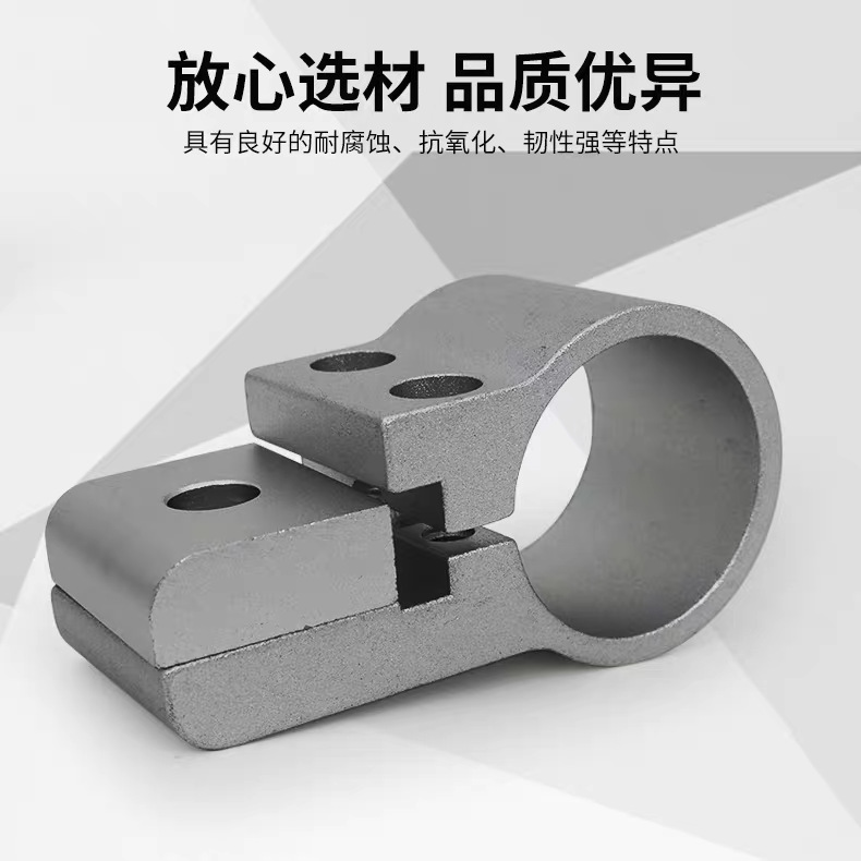 摆闸管摆闸摆臂亚克力摆门夹头固定支架门夹