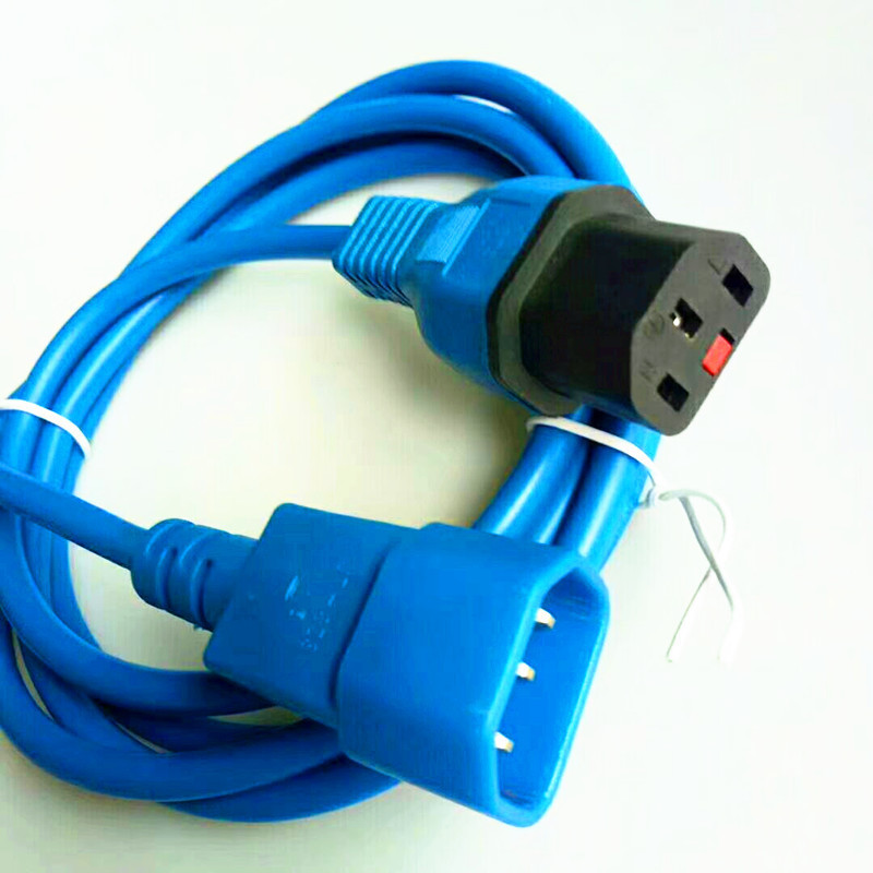 供应C13 C14插头电源线 连接线 延长线 带锁品字尾电源线。