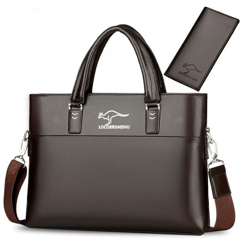 Small clutch bag, trend one-shoulder bag for leisure for documents