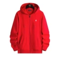 Zipper style red white label