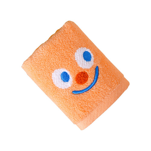 Happy Kids Washcloths for Infants and Toddlers, Cartoon Soft Hand Towels for Home Daily Use, Children's Bath and Face Towels, Kids Towels