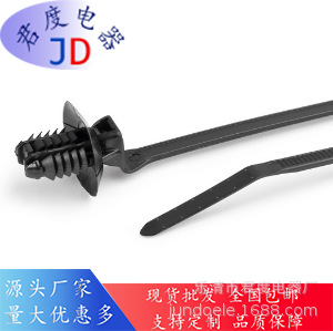 JD椭圆孔的枞树157-00142 | T50ROSFTOVALU-PA66HIRHS-BK