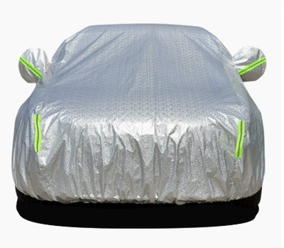 Car clothing: Car cover in stock for cross-border - 2s-small-hatchback-395170150cm-mosaic-silver
