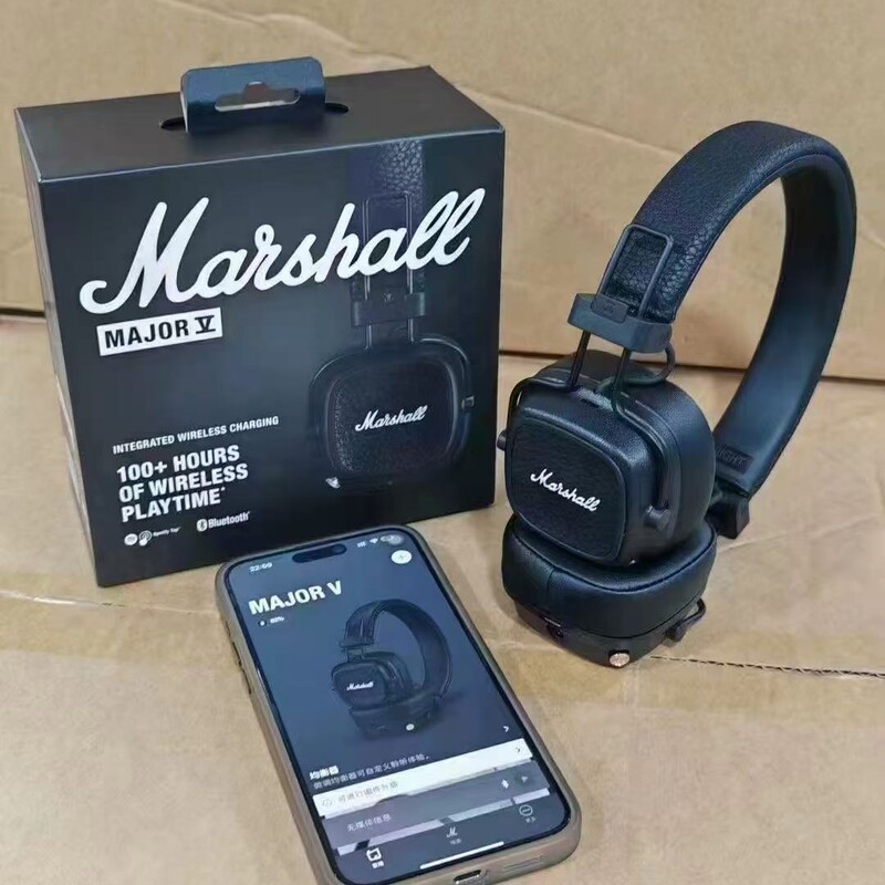 Suitable for Marshall Fifth Generation Marshall Major V Wireless Bluetooth Headset Headset Supports App