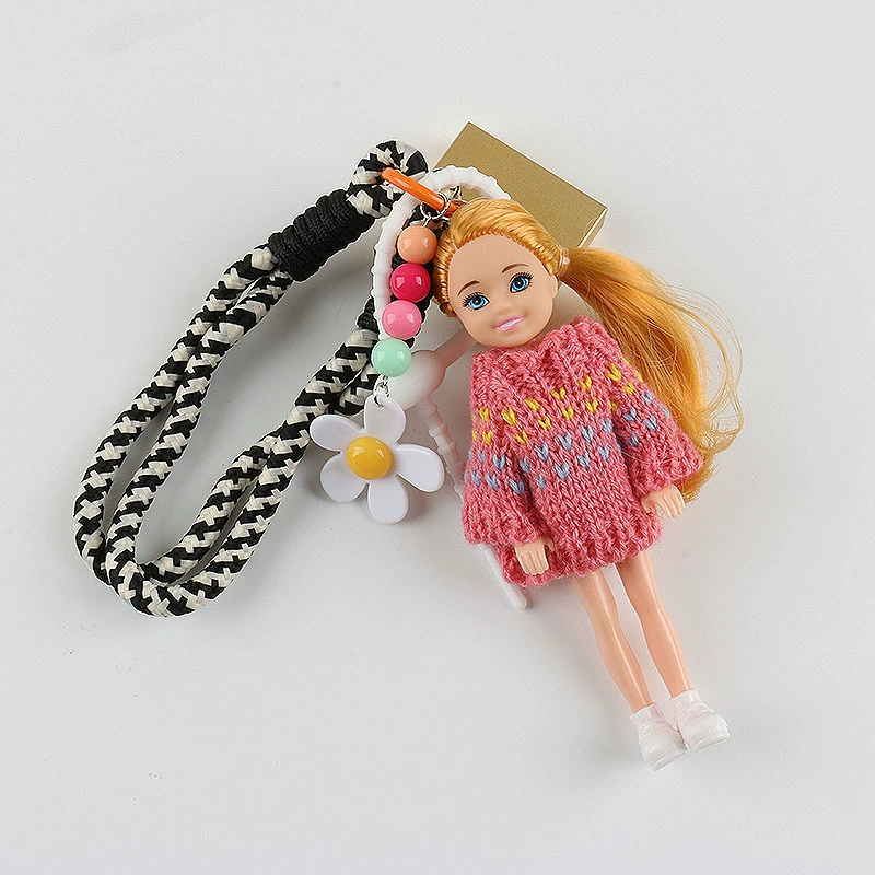 Backpack, Barbie doll, climbing pendant, keychain, Chanel style