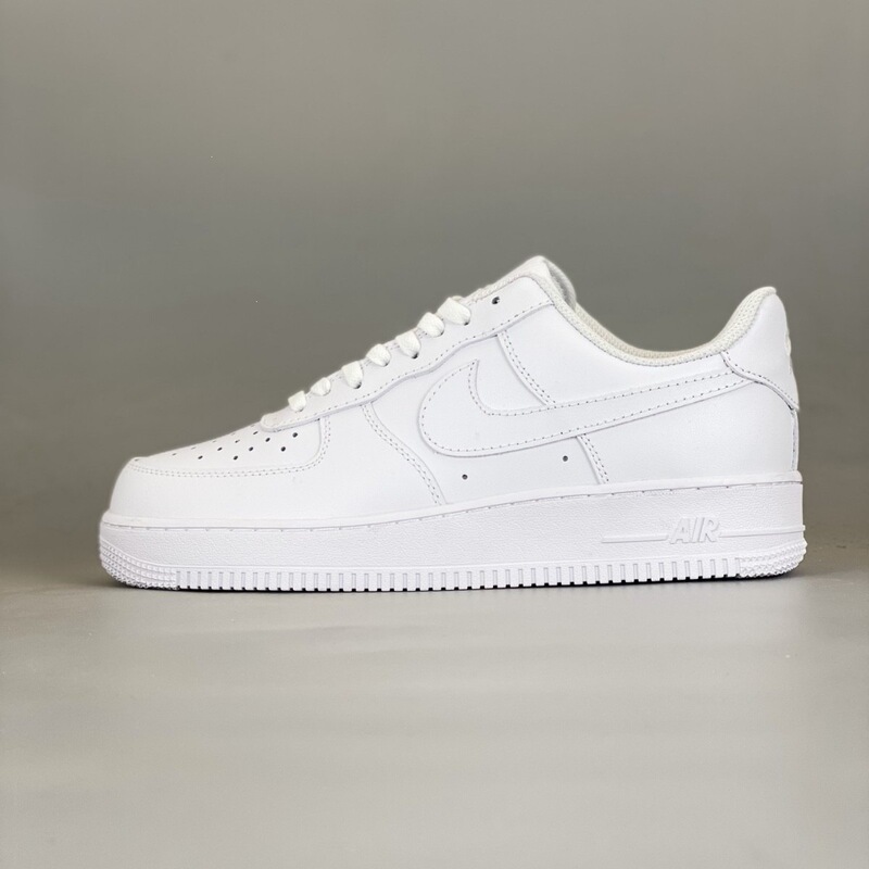 Air Force 1 Pure White Low-Top Casual Versatile Sneakers Unisex Casual Shoes White Sneakers