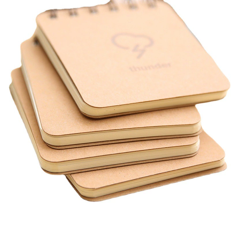 Борода воловья кожа катушка книга прогноз погоды Блокнот записная книжка Южная Корея канцелярские товары небольшой ноутбук оптом можно добавить ogo