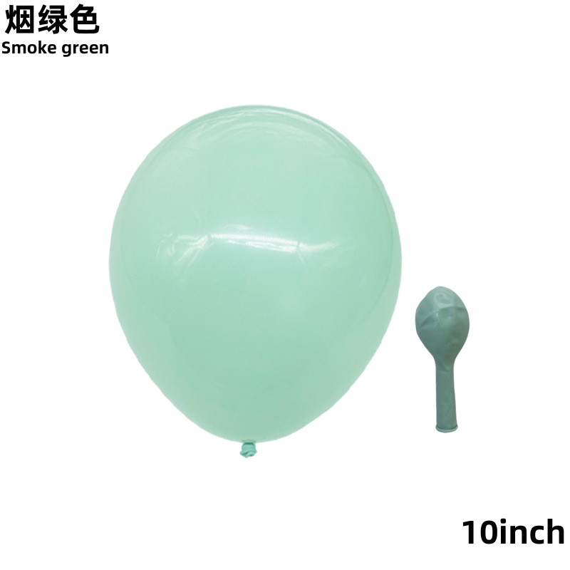 10-pulgadas personalizado retro globo cumpleaños fiesta decoración paquete boda arreglo globo al por mayor Morandi color