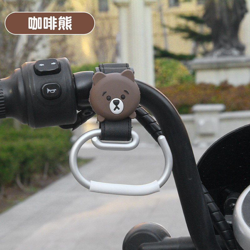 알루미늄합금 후크-커피베어 후크(블랙싱글)