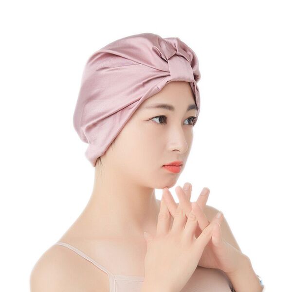 Silk shower cap