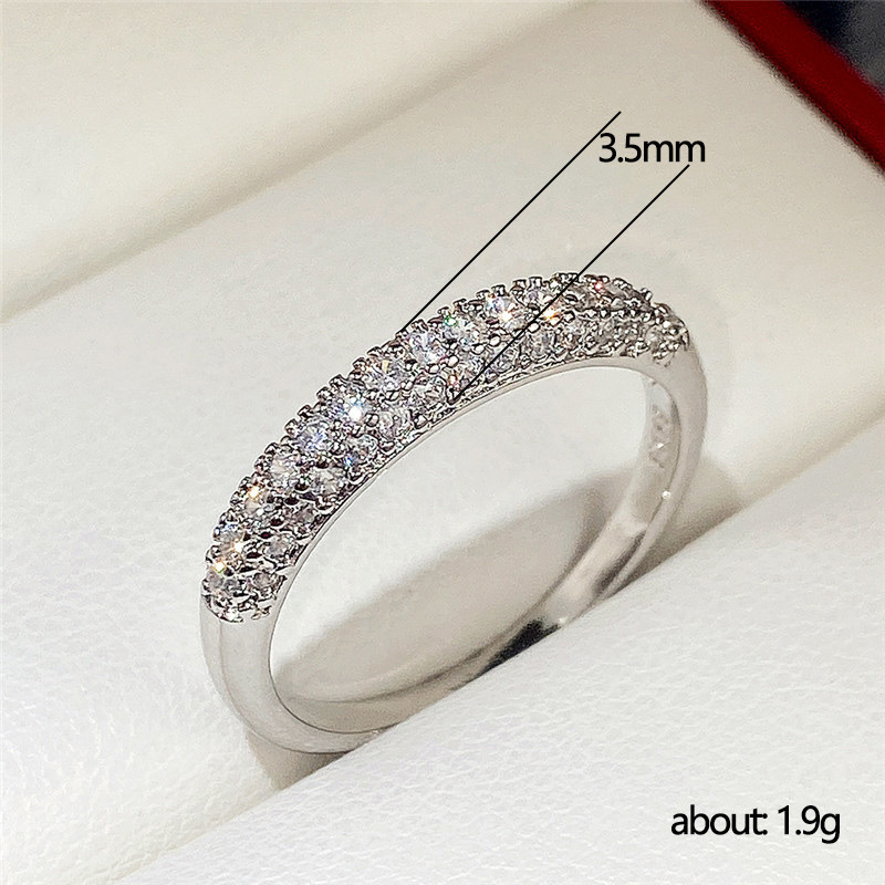 Oval Cz Engagement Ring Set In 925 Sterling Silver Four-prong_voghion.com