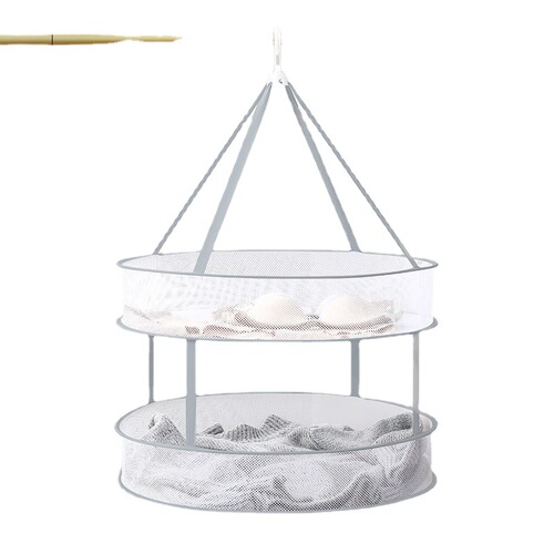 Clothes drying net, sock drying artifact, clothes basket, net pocket, household sweaters and sweaters, special tiled clothes drying rack
