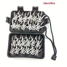 跨境爆品户外狩猎箭头箭支配件愤怒4代盒装箭头100格令箭头24支装