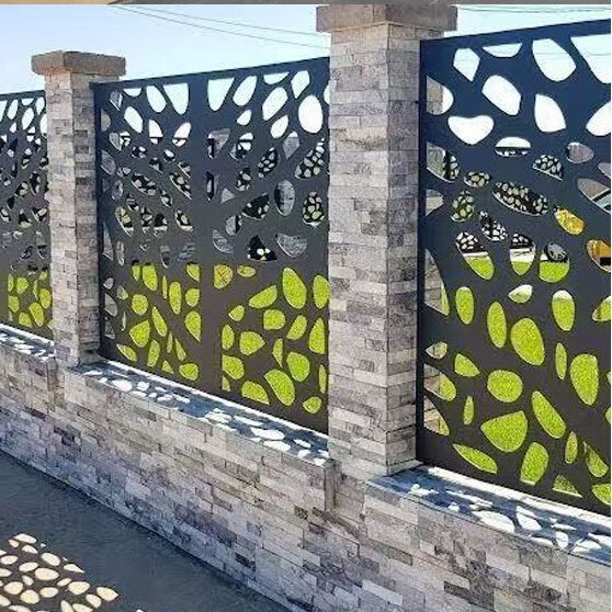 Carved Panel Background Wall Galvanized Panel Villa Screen Fence Community Stainless Steel Guardrail Privacy Railing Carved Panel Background Wall Galvanized Panel Villa Screen Fence Community Stainless Steel Guardrail Privacy Railing